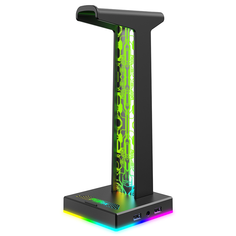 Gaming Headset Rgb - Stands Headphone Gaming RGB dengan Port