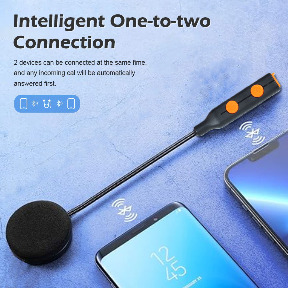 Kihous Headset Helm Sepeda Mot - Bluetooth Headset On Ear ulasan dan harga