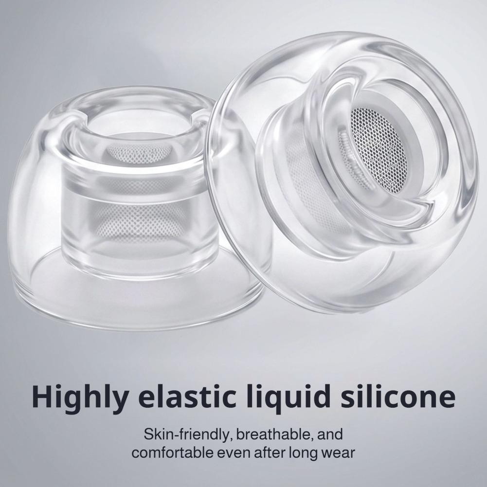 1/2/3 Pasang Ujung Telinga Sil - Silicone Ear Tip Replacement ulasan dan harga