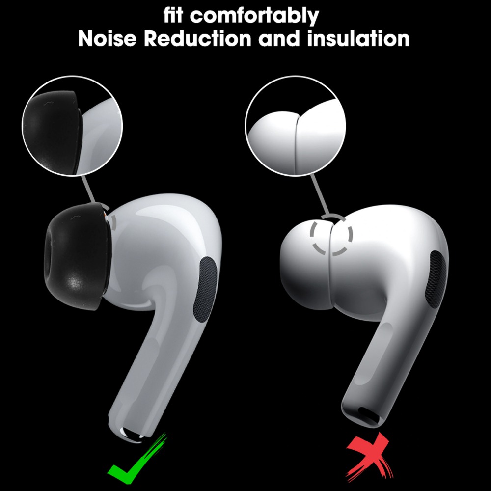 Penutup Telinga Silikon dengan - Silicone Ear Tip Replacement ulasan dan harga