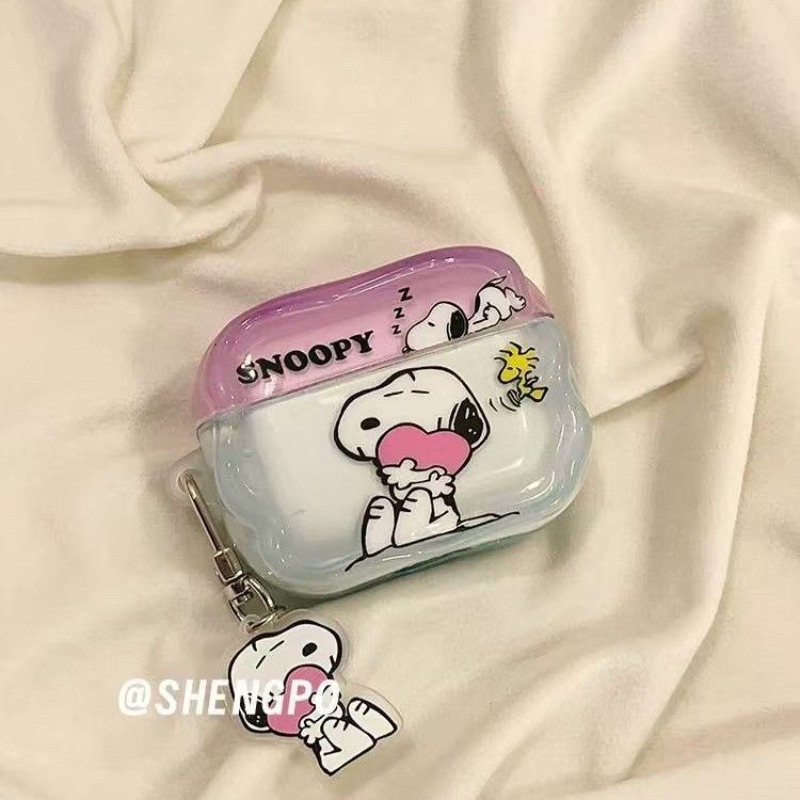 Casing Headset Anime Snoopy Co - Bluetooth Headset On Ear ulasan dan harga