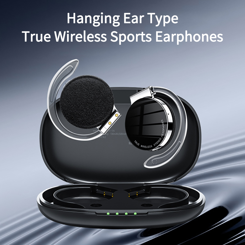 F2 Headset Bluetooth nirkabel  - Sports Earphone Hook ulasan dan harga