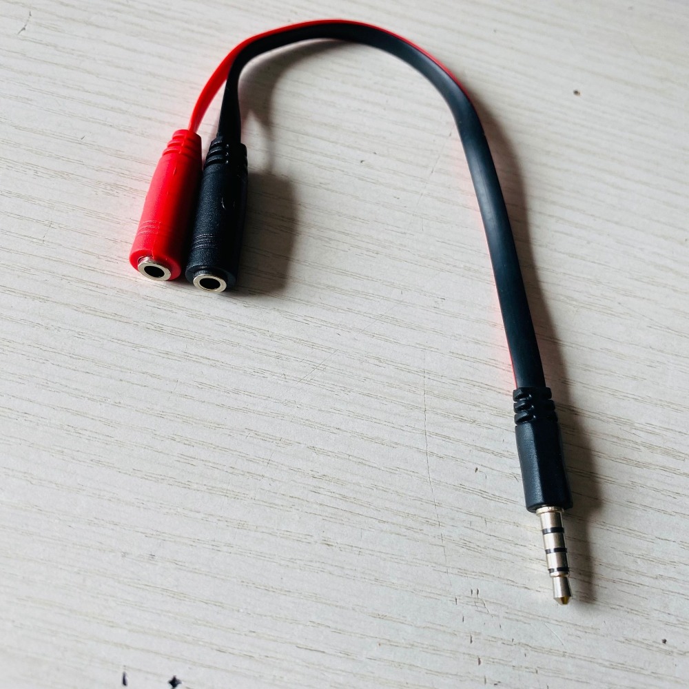 1 laki-laki ke 2 Perempuan 3.5 - Earphone Splitter Jack ulasan dan harga