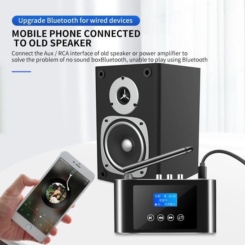 Transmitter Receiver Audio Blu - Bluetooth Adapter Receiver ulasan dan harga