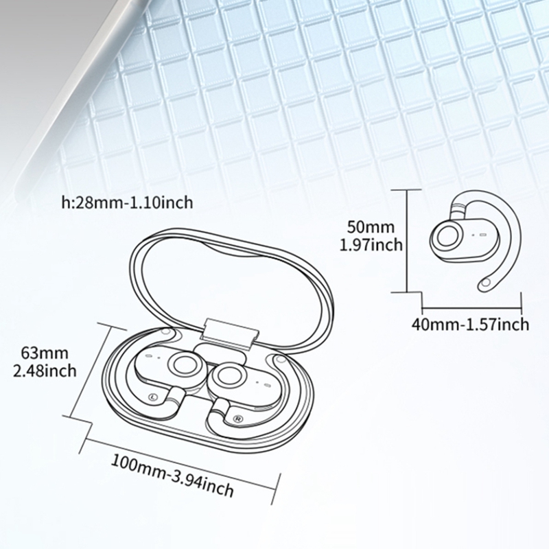 Earphone JM18 dengan Pengait T - Sports Earphone Hook ulasan dan harga