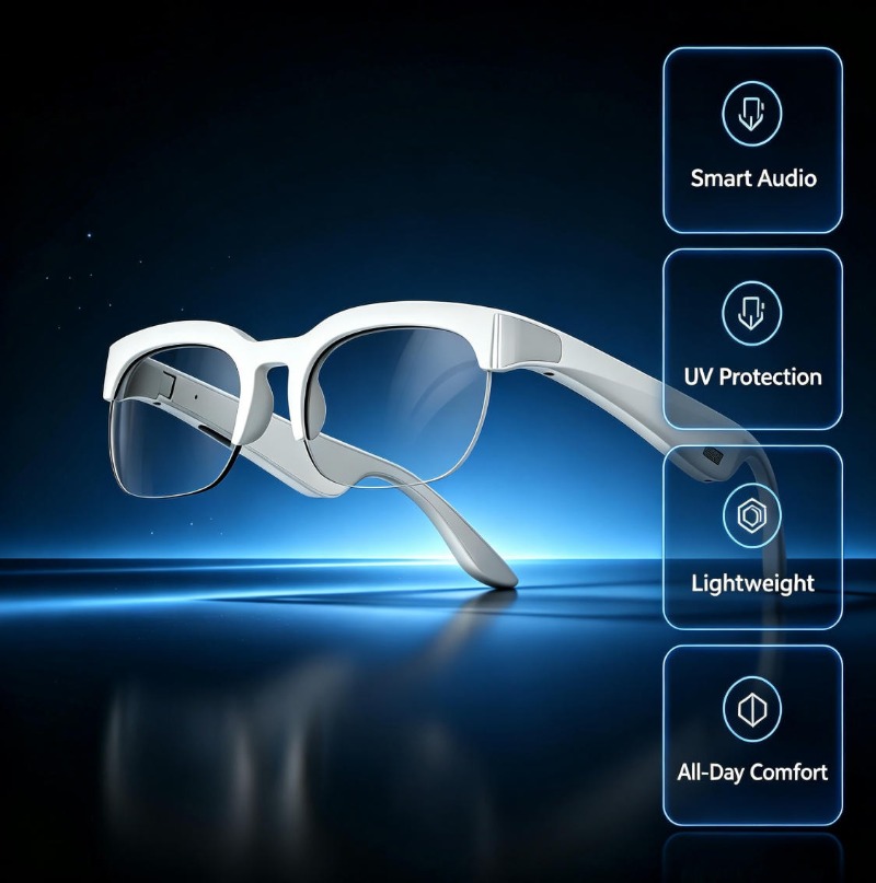 Kacamata Penerjemah AI Real-Ti - Bluetooth Headset On Ear ulasan dan harga
