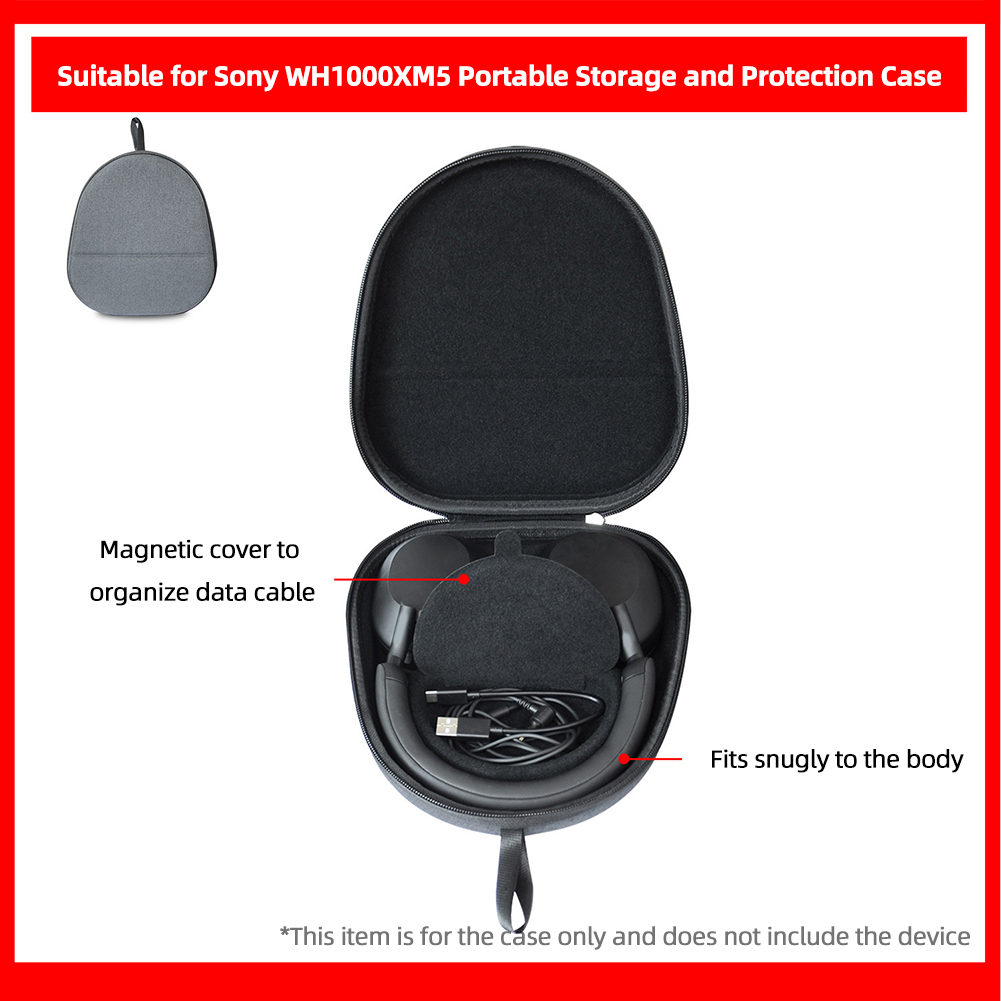 Casing Keras Tahan Benturan Ca - Sony Headphone Wh-1000Xm5 ulasan dan harga